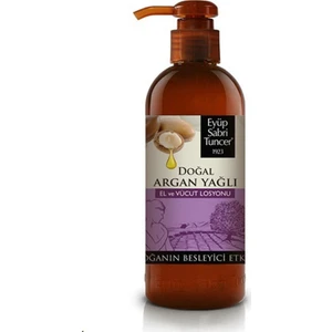 Eyüp Sabri Tuncer Doğal Argan Yağlı El ve Vücut Losyonu 250 ml
