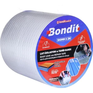 Çatı Izolasyon Ses Su Yalıtım Tamir Çamur Bandı 10 cm Metre Seç 2 Metre x 10 cm