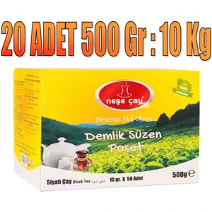 Neşe Çay Demlik Poşet 500 gr x 20 Adet