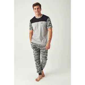 Mod Collection Erkek Siyah Pijama Takımı