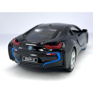 Kinsmart Bmw I8 - Çek Bırak 5inch. Lisanslı Model Araba, Fiyatı
