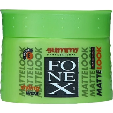 Fonex Matte Look Wax Hacim Verici Balmumu 100 ML Doğal Görünüm Sağlayan