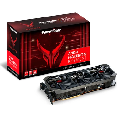 Powercolor Red Devil AMD Radeon RX 6700 XT 12GB GDDR6 PCI-Express 4.0 Ekran Kartı (Axrx 6700XT