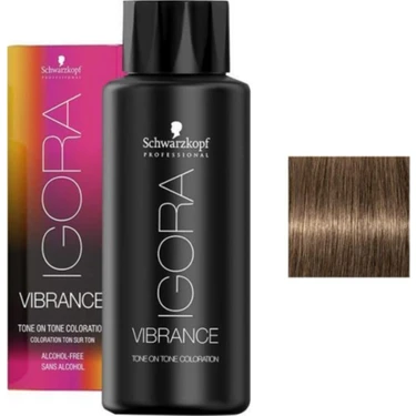 Schwarzkopf Igora Vibrance 7-4 Kumral Bej Yarı Kalıcı Saç Boyası 60