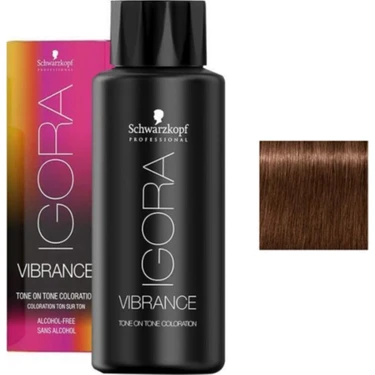 Schwarzkopf Igora Vibrance 6-6 Koyu Kumral Çikolata Yarı Kalıcı Saç