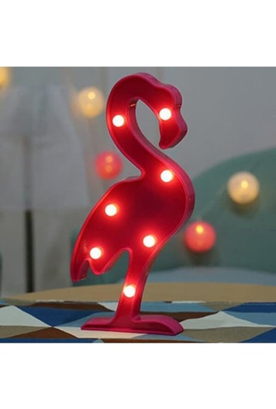 Dream Plus Flamingo LED Işıklı Masa Duvar Gece Lambası
