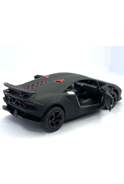 Kinsmart Lamborghini Sesto Elemento - Çek Bırak 5inch. Lisanslı Model Araba, Oyuncak Araba 1:38