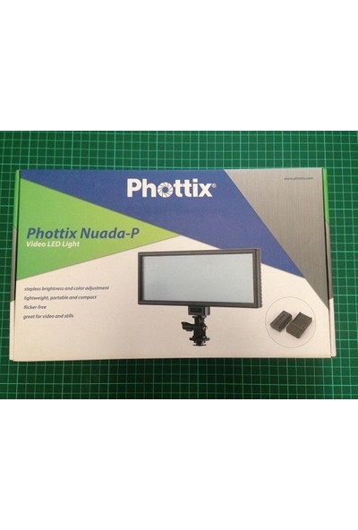 Phottix Nuada-P Bi-Color LED Işık 3lü Set Iı (3300-5600K)