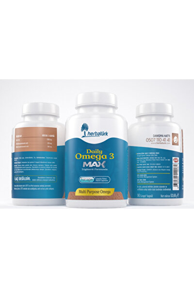 Herbatürk Daily Omega 3 Max