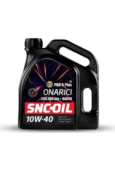 SNC-OIL XL Pro-S Plus 10W-40 4 Litre Onarıcı Motor Yağı ( Üretim Yılı: 2022 )
