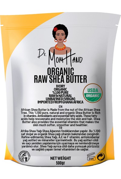 Dr. Mom Hand Afrika Shea Yağı (Butter) 500 gr