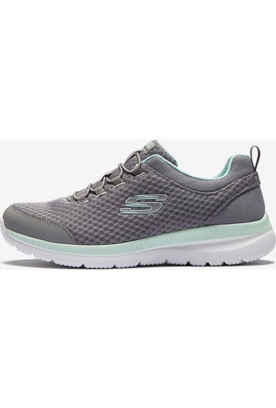 Skechers BOUNTİFUL - BRİSK STRİDE Kadın Gri Spor Ayakkabı - 149115 GYMN