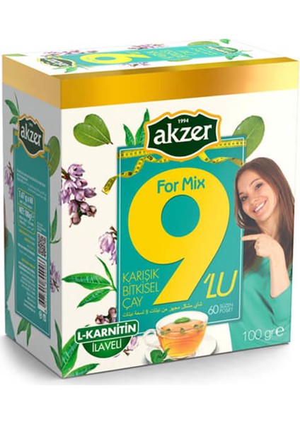 9\'lu Karışık Bitkisel Çay