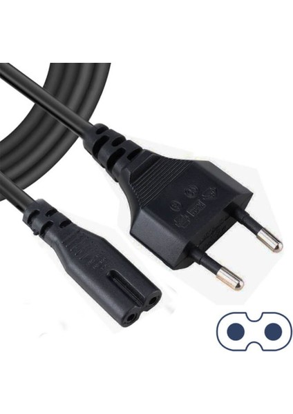 Teyp Ceryan Fişi Ceyran Notebook Adaptör Tv Power Kablo 1.5 M 2.5A 250V