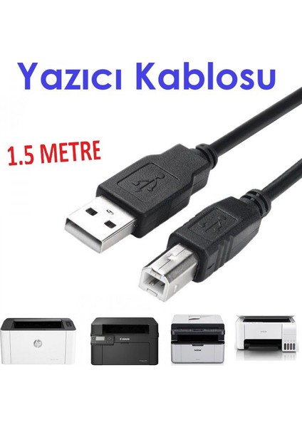 Hp USB Yazıcı Printer Ara Bağlantı Kablosu