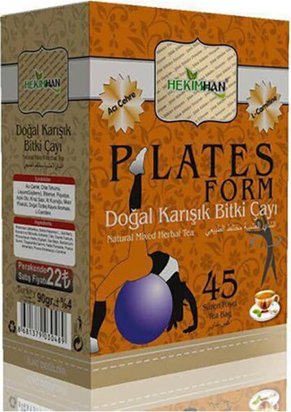 Plates Form Karışık Bitki Çayı 45 Poşet