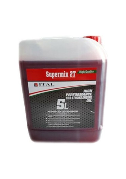 Supermix Iki 2 Zamanlı Motor Yağı 5 Litre