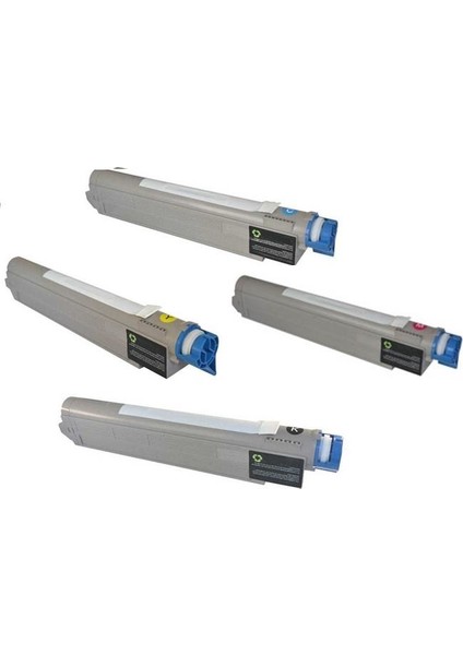 Oki C9655 Mavi Muadil Toner