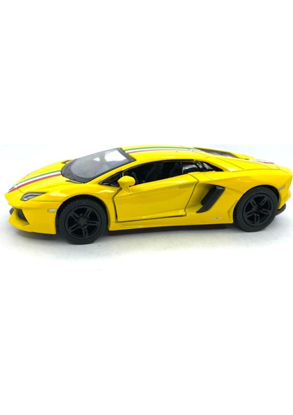Lamborghini Aventador Lp 700 - 4 (Şeritli) Çek Bırak 5 Inch. Ölçek 1:38 fiyatları