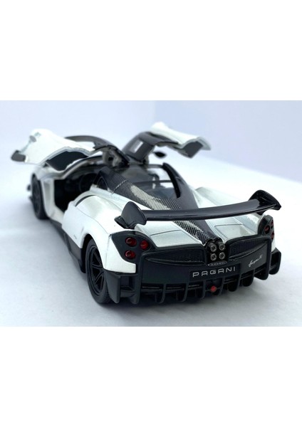 2016 Pagani Huayra Bc Çek Bırak 5inch. Lisanslı Model Araba, Oyuncak Araba 1:38 fırsatları