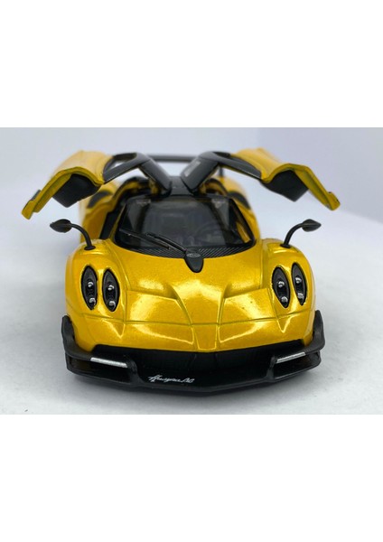 2016 Pagani Huayra Bc Çek Bırak 5inch. Lisanslı Model Araba, Oyuncak Araba 1:38 fırsatları