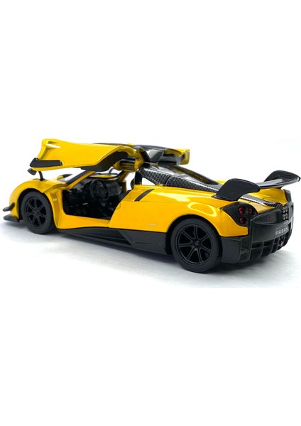 2016 Pagani Huayra Bc Çek Bırak 5inch. Lisanslı Model Araba, Oyuncak Araba 1:38 indirimleri