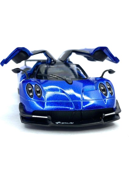 2016 Pagani Huayra Bc Çek Bırak 5inch. Lisanslı Model Araba, Oyuncak Araba 1:38