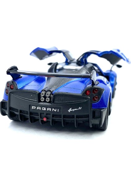 2016 Pagani Huayra Bc Çek Bırak 5inch. Lisanslı Model Araba, Oyuncak Araba 1:38