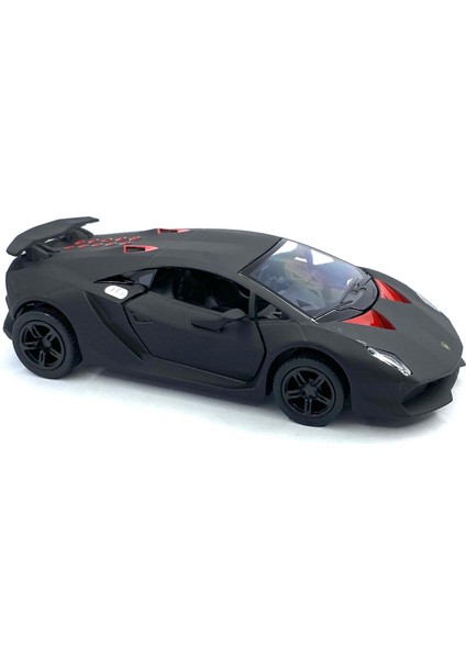 Lamborghini Sesto Elemento - Çek Bırak 5inch. Lisanslı Model Araba, Oyuncak Araba 1:38