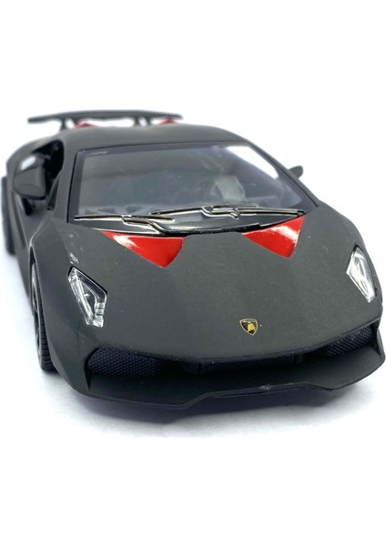 Lamborghini Sesto Elemento - Çek Bırak 5inch. Lisanslı Model Araba, Oyuncak Araba 1:38