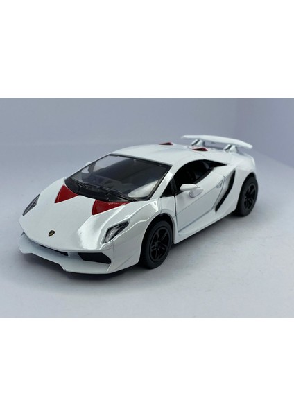 Lamborghini Sesto Elemento - Çek Bırak 5inch. Lisanslı Model Araba, Oyuncak Araba 1:38