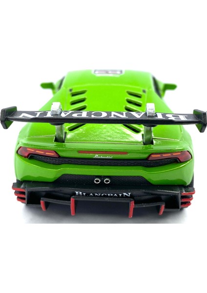 Lamborghini Huracan LP620 - 2 Super Trofeo Çek Bırak 5inch. Lisanslı Model Araba, Oyuncak Araba 1:36