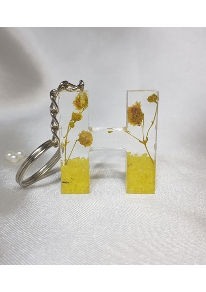 Epoksi H Harfi Anahtarlık