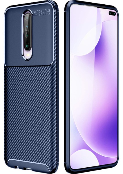Xiaomi Poco X2 Kılıf Esnek Tpu Silikon Lacivert Hng