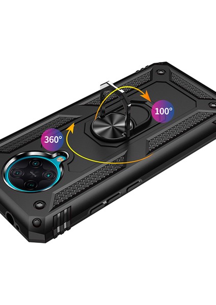 Xiaomi Redmi K30 Pro Kılıf Selfie Yüzüklü Tutuculu Iki Katmanlı Koruyucu VGA modelleri