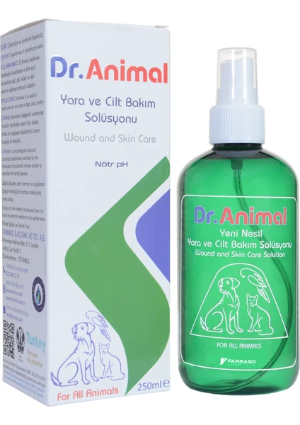 Dr. Animal Yara ve Cilt Bakım Solüsyonu 250 ml