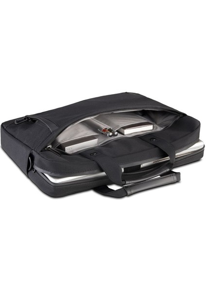 Ravenna VP1500 15,6" Su geçirmez kumaş ve fermuar Laptop , Notebook, El Çantası-Siyah