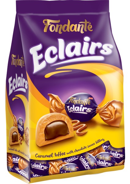 Eclairs Caramel Toffee 1000 Gr. (1 Poşet)