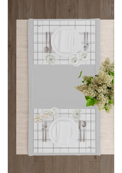 6'lı 50 x 35 cm Amerikan Servisi Seti