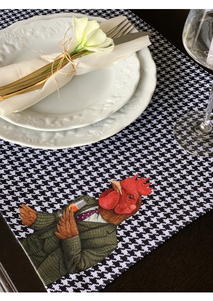 Home Animals Kumaş Kumaş Amerikan Servis 4'lü Set 35X50CM indirimleri