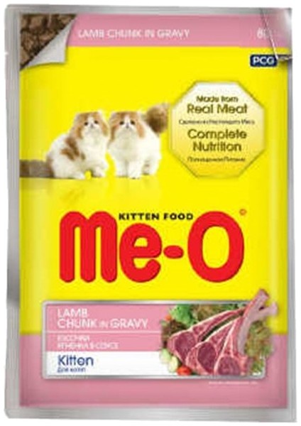 Me-O Sos Içerisinde Kuzu Etli Pouch Yavru Kedi Konservesi 80 gr x 6 Adet fiyatları