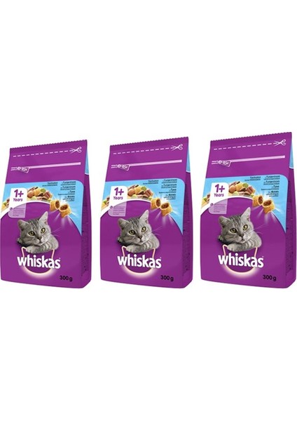 Ton Balıklı Yetişkin Kedi Maması 300 gr x 3 Adet