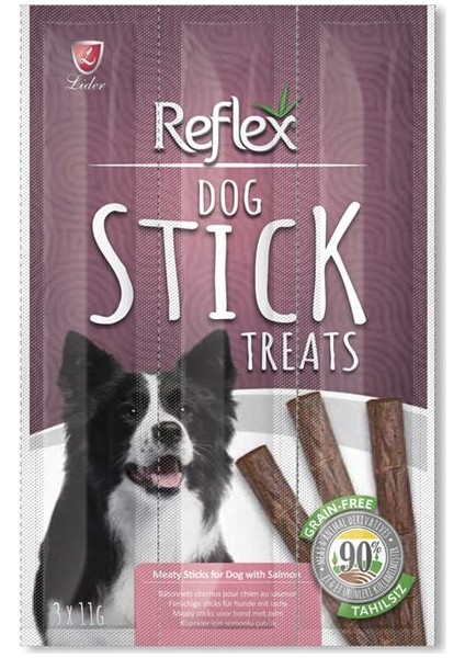 Somonlu Stick Köpek Ödül Maması 3X11 gr - 6 Paket