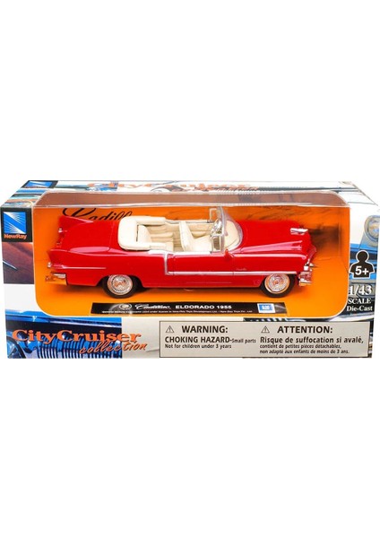 1955 Cadillac Eldorado Kırmızı 1:43 Model Araba fiyatları