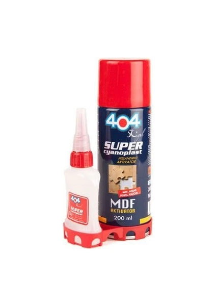 Kimya Super Aktivatör Mdf Yapıştırıcı + 200 ml