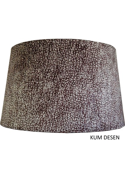 Kum Desen Lambader Abajur Şapkası