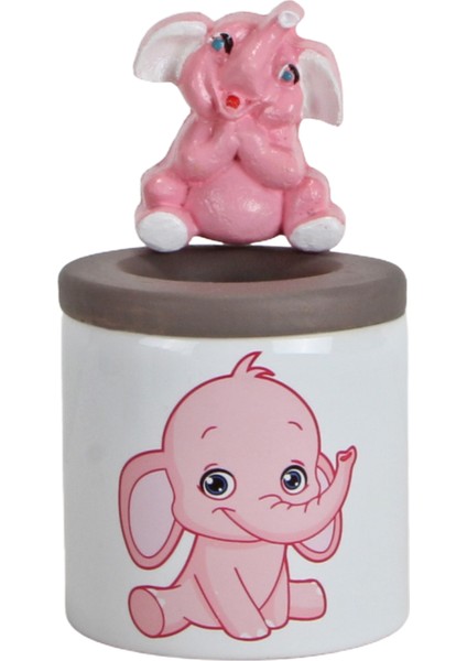 Pembe Fil Işıklı Biblo Masa Gece Lambası Fil Biblolu Kalemlik Fil Kupa Seti fırsatları