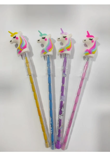 Unicorn Yumurtlayan Kalemler 4'lü