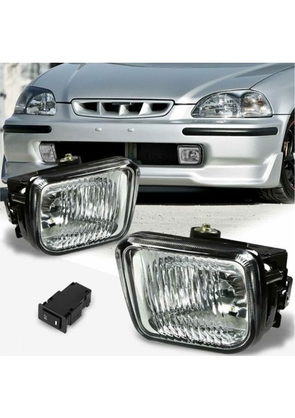 Honda Civic Ies Makyajsız Kasa Sis Farı 1996-1998 fiyatları