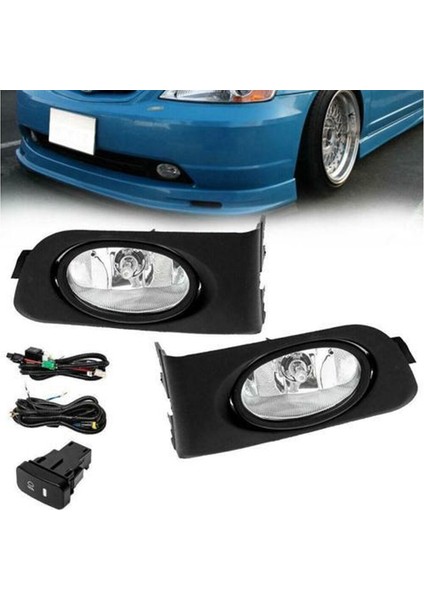 Honda Civic Vtec 2 Makyajsız Kasa Sis Farı 2001-2003